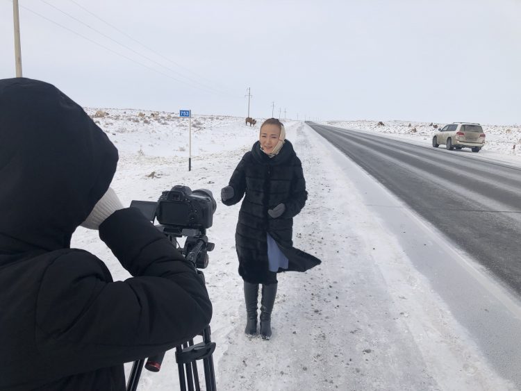 «Айғақ» арнасының тілшілері дала керуендерінің керемет көрінісіне куә болды