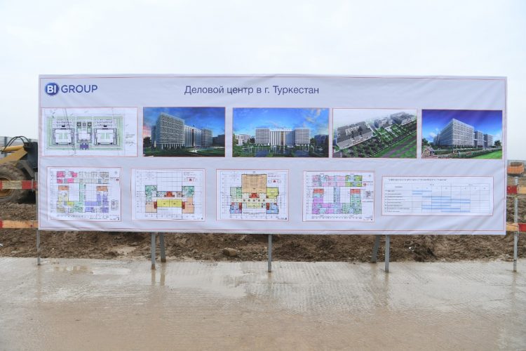 А. МАМИН ТҮРКІСТАНДАҒЫ ҚАРҚЫНДЫ ҚҰРЫЛЫСПЕН ТАНЫСТЫ