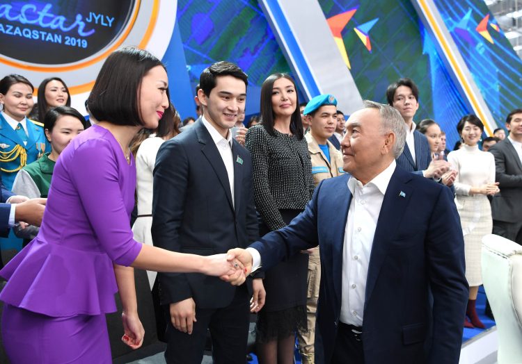 Нұрсұлтан Назарбаев Жастар жылының салтанатты ашылу рәсіміне қатысты
