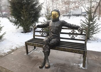 Алматының бір бұрышында «Гагарин» пайда болды