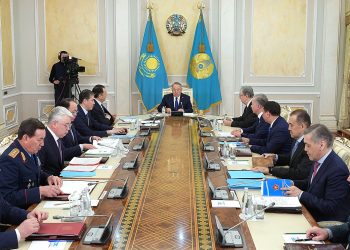 Мемлекет басшысының төрағалығымен Қауіпсіздік кеңесінің отырысы өтті