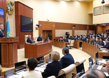 Мемлекет басшысы Парламент Мәжілісінің пленарлық отырысына қатысты