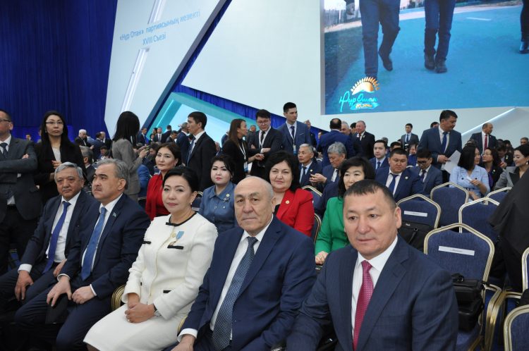 Астанада «Нұр Отан» партиясының XVIII съезі басталды  ФОТОРЕПОРТАЖ