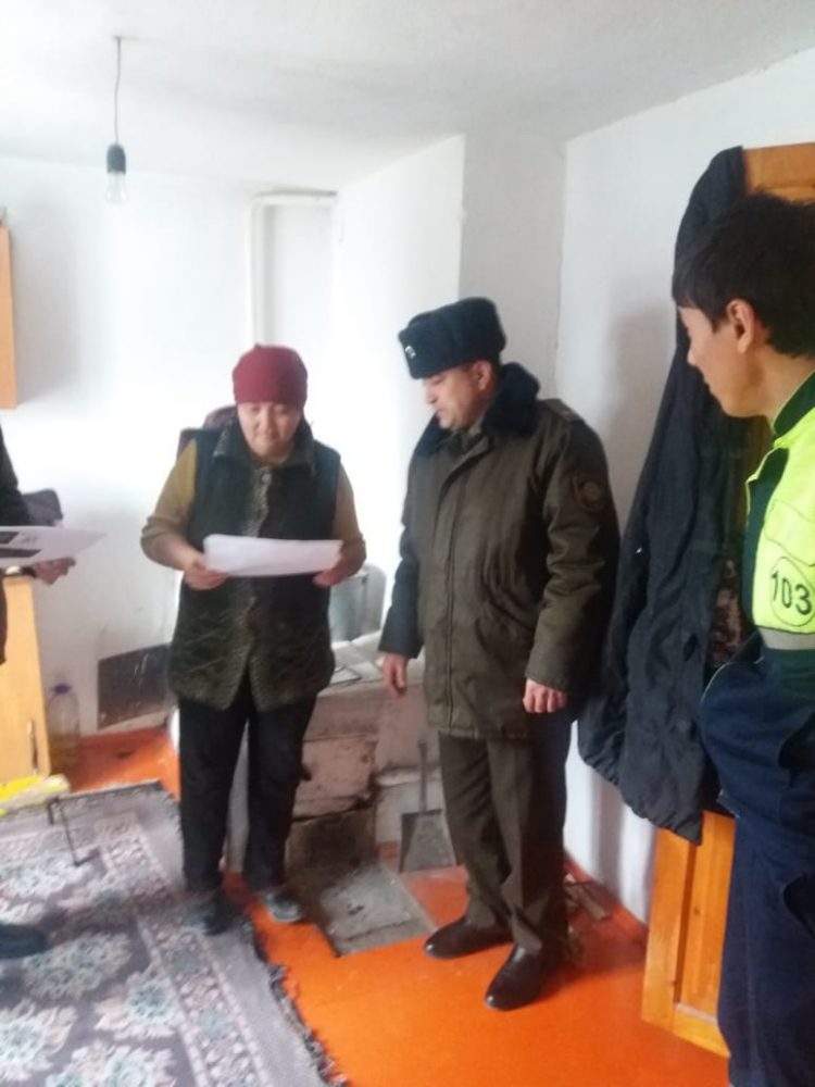 Ордабасы ауданында төтенше жағдайларды алдын алу бойынша жұмыстар жүргізілуде