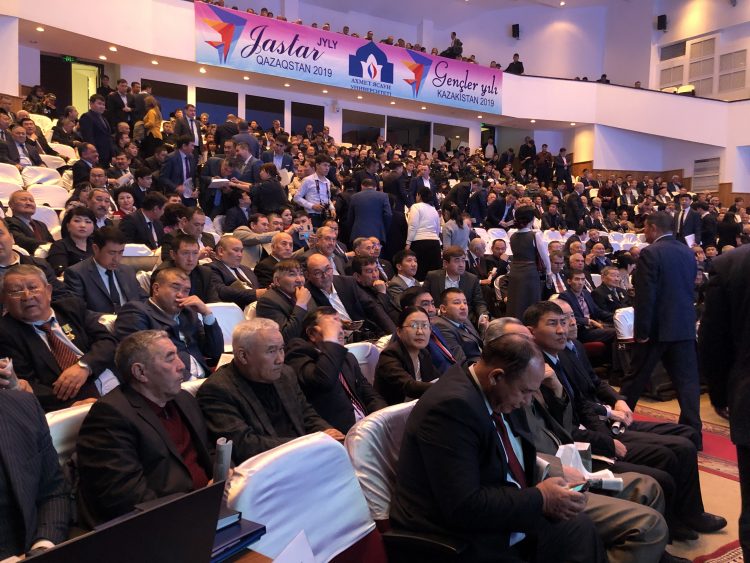 Түймебаев Түркістанда атқарылған жұмыстарды қорытындылауда