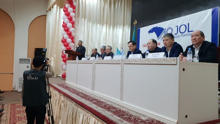 «Ақ жол» партиясының Түркістан облыстық филиалы құрылды