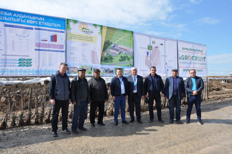 Шөкеев «Қазығұрт бақтары» өндірістік кооперативінің жұмысын көрді