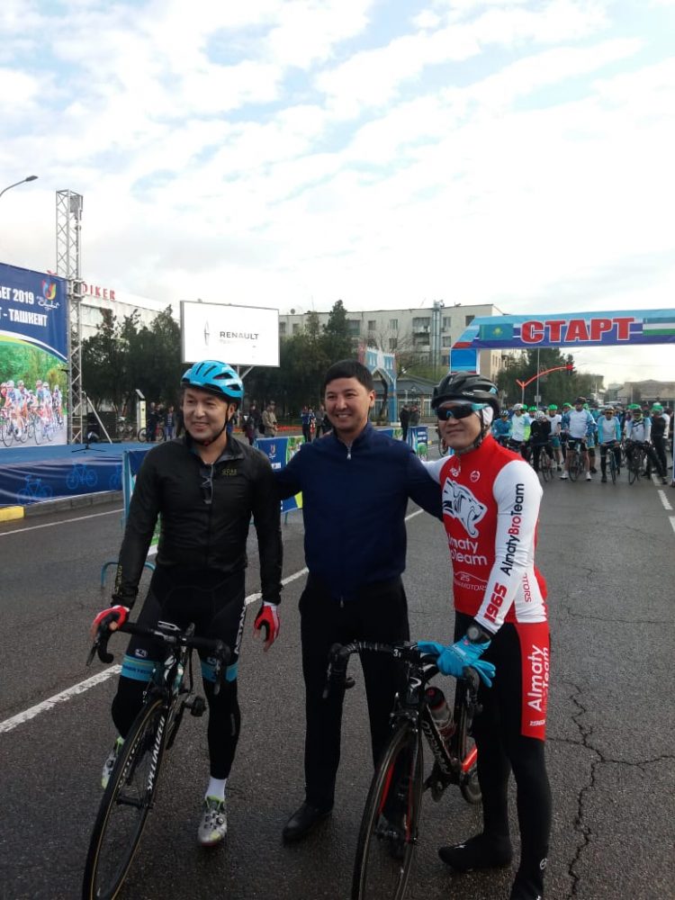 Достық велошеруі жолға шықты