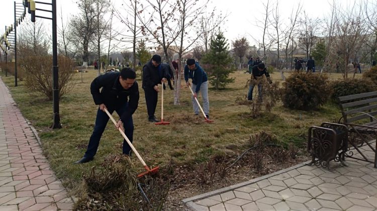 Мегаполис ер азаматтары бүгін сенбілік өткізді