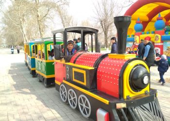 Сарыағаштағы «орталық саябақ» қайта жаңғыруда