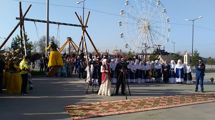Мегаполисте «Наурыз керуені» жүріп өтті