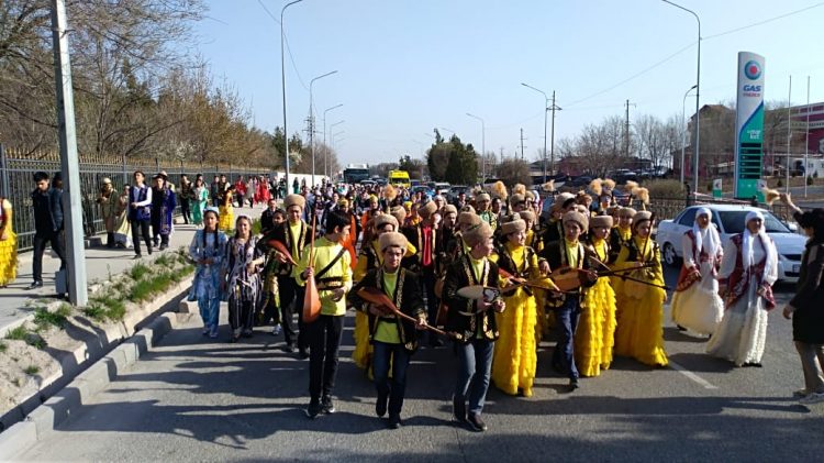 Мегаполисте «Наурыз керуені» жүріп өтті