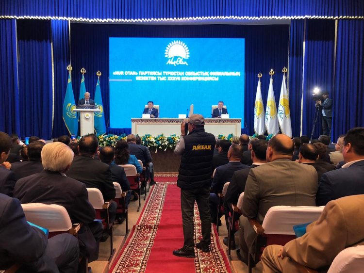 Шөкеев «Nur Otan» партиясы Түркістан облыстық филиалына төраға болды