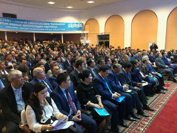 Шөкеев «Nur Otan» партиясы Түркістан облыстық филиалына төраға болды