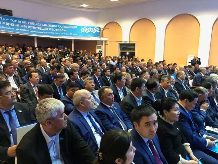 Шөкеев «Nur Otan» партиясы Түркістан облыстық филиалына төраға болды
