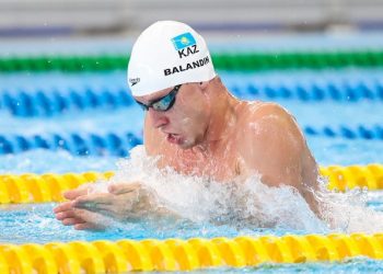 Баландин Словенияда жүзу турнирінде төртінші «алтын» иемденді