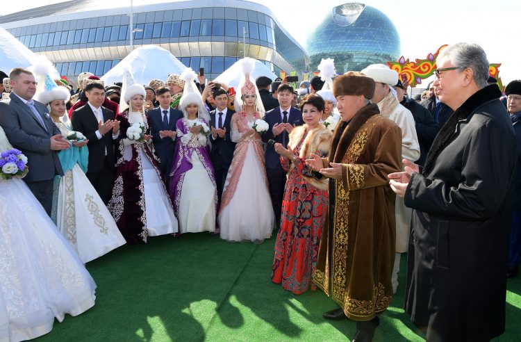 Тұңғыш Президент пен Мемлекет басшысы мерекелік іс-шараға қатысты