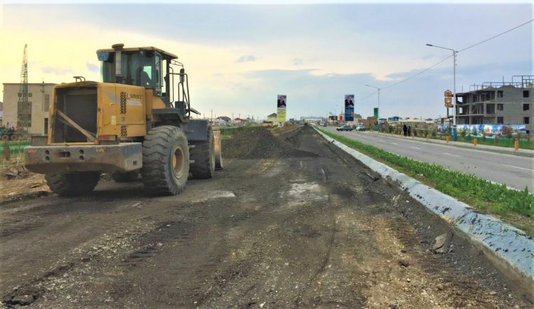 Түркістанда Б.Саттарханов даңғылын кеңейту жұмыстары басталды