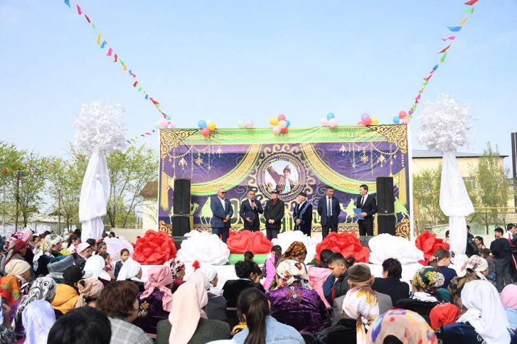 Түркістан төріндегі ізгілікті шара