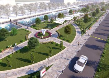 Түркістанда 10 саялы гүлзар салынады