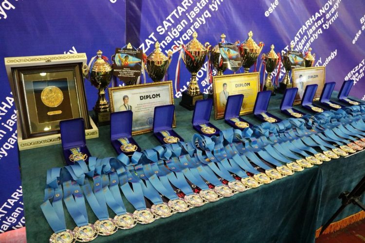 ТҮРКІСТАНДА БЕКЗАТ САТТАРХАНОВ АТЫНДАҒЫ ХАЛЫҚАРАЛЫҚ ЖАРЫС ӨТІП ЖАТЫР