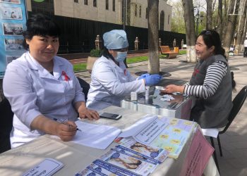 Шымкентте «Денсаулық күніне» арналған шараға 1000-ға жуық азамат қатысты