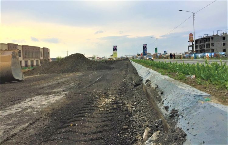 Түркістанда Б.Саттарханов даңғылын кеңейту жұмыстары басталды