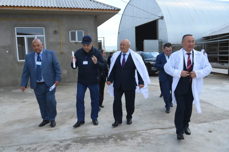 Шөкеев жұмыс сапарымен Сайрам ауданында болды