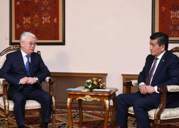 Президент Кыргызстана принял Министра иностранных дел Казахстана