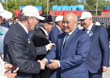 Түркістанда Ұлы Жеңістің 74 жылдығына арналған «Ер есімі — ел есінде» атты шара өтті