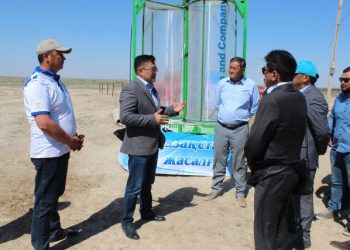 Шілікте желден қуат алатын шағын электр станциясы жобасының таныстырылымы өтті