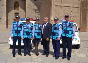 ҚОЖА АХМЕТ ЯСАУИ КЕСЕНЕСІНДЕ ТУРИСТІК ПОЛИЦИЯ ЖҰМЫС ІСТЕЙДІ