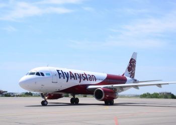 Шымкентке FlyArystan әуекомпаниясының ұшағы қонды