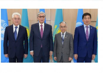 Қасым-Жомарт Тоқаев Алматыдағы БҰҰ-ның жаңа кеңсесіне барды