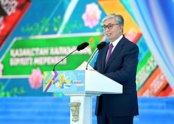 Қазақстан Президенті Қазақстан халқының бірлігі күніне арналған салтанатты іс-шараға қатысты