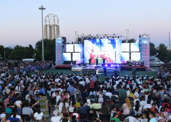 Түркістан облысының құрылғанына 1 жыл толуына орай мерекелік гала-концерт өтті