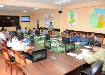 Шымкентте Арыс тұрғындарына көмек көрсету шаралары үздіксіз жүргізіліп жатыр