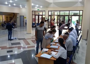 Түркістан облысы бойынша  889 сайлау учаскесі жұмыс істеп тұр