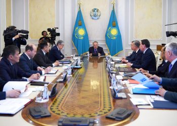 Заседание Совета Безопасности под председательством Первого Президента РК – Елбасы Нурсултана Назарбаева