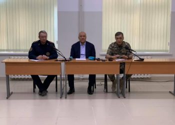 Еліміздің Қорғаныс министрі мен Түркістан облысының әкімі брифинг өткізді