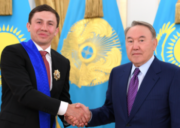 Желіде Назарбаевтың Головкинді құттықтау хаты жарияланды