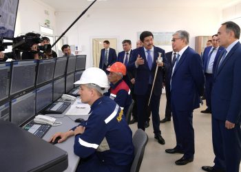 Қасым-Жомарт Тоқаев «Қазфосфат» жауапкершілігі шектеулі серіктестігіне барды