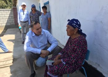 Асқар Мырзахметов Арыс тұрғындарымен кездесті