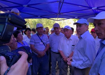 Жамбыл облысының әкімі Мырзаxметов Арыс қаласына келді