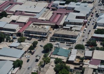 Әуеден түсірілген алғашқы суреттер: Жарылыс орындары ойылып қалған