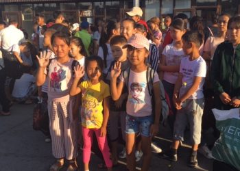 Арыстық  340 бала лагерьге жол тартты