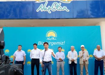 Шымкентке «Nur Otan» Партиясы Төрағасының бірінші орынбасары Бауыржан Байбек келді
