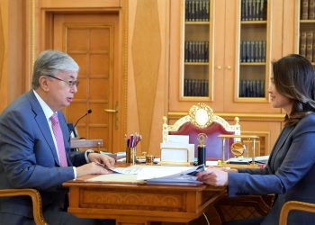 Қазақстан Президенті Мемлекеттік қызмет істері агенттігінің төрағасы Анар Жайылғанованы қабылдады