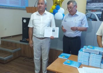 «Оңтүстік Қазақстан облысы ардагерлер кеңесінің тарихи белестері»  кітабы жарық көрді