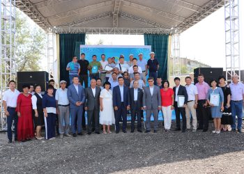 ФОТОРЕПОРТАЖ: Жамбылдықтар Арыстағы құрылыс жұмыстарын аяқтады